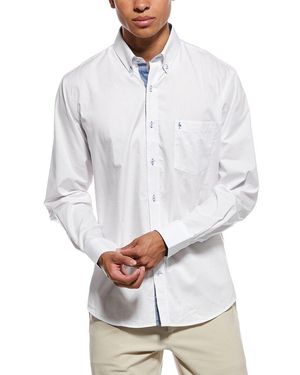 Tailorbyrd Signature Oxford Shirt - White