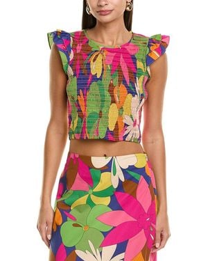 FLORA BEA NYC Neomi Top - Green