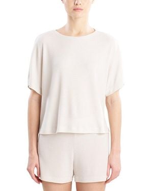 Natori Mila Waffle Everywhere Wedge Top - White