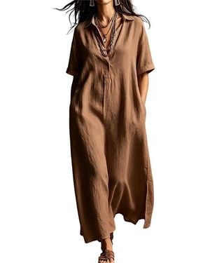 ENJOY PETRA Olivia Taylor Maxi Dress - Brown