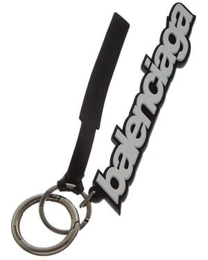 Balenciaga Logo Rubber Keyring - Multicolor