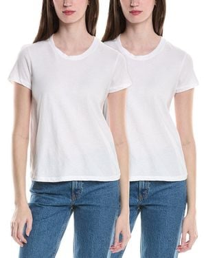 James Perse 2Pk Little Boy T-Shirt - White