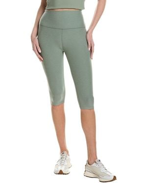 Beyond Yoga Spacedye High Waisted 14.25In Pedal Pusher Legging - Green