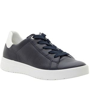 Ara Ruby Leather Trainer - Blue