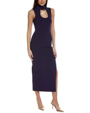 Nicholas Mia Choker Sheath Dress - Blue