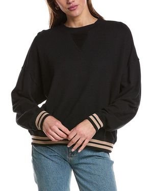 Electric and Rose Mimi Smiley Sweatshirt - Black