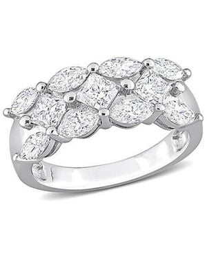 Diamond Select Cuts 14K 2.20 Ct. Tw. Diamond Half-Eternity Ring - White
