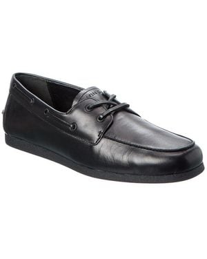 Vince Marin Leather Loafer - Black