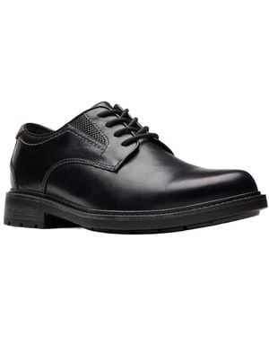 Clarks Leather Oxford - Black