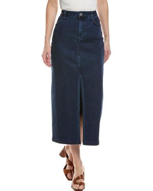 Bella Dahl Maxi Skirt - Blue