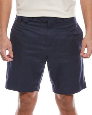 Brooks Brothers Linen-Blend Short - Blue
