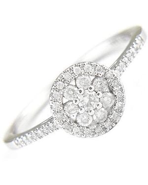 Diamond Select Cuts 14K 0.29 Ct. Tw. Diamond Circle Ring - White