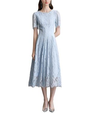 DZA Midi Dress - Blue