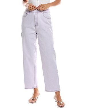 FRNCH Agatha Woven Pant - Purple