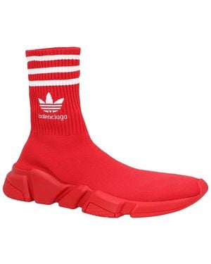 Balenciaga Rubber X Adidas Speed Sneaker Never Worn (Authentic Pre- Loved) - Red