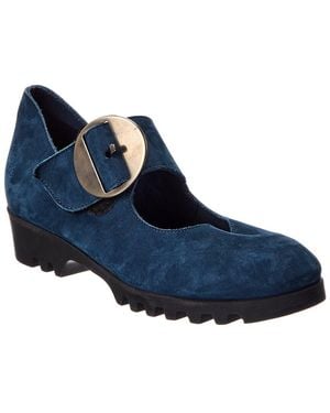 Arche Jilly Leather Pump - Blue