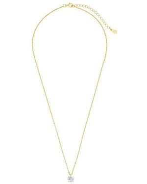 Sterling Forever Cz Coraline Necklace - Multicolour