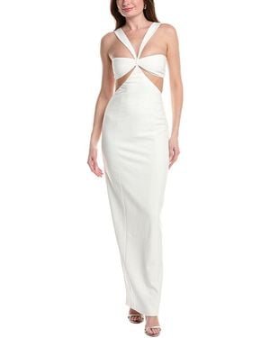 Sans Faff Elizabeth Evening Gown - White