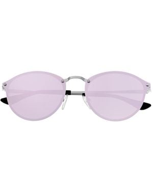 Sixty One Unisex Picchu 51mm Polarized Sunglasses - Purple