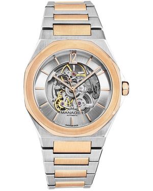 Manager Open Mind Watch - Metallic