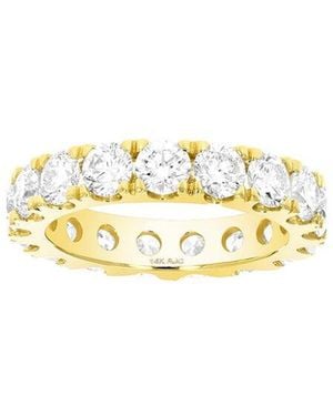 Amairah 14K 6.00 Ct. Tw. Lab-Grown Diamond Eternity Ring - Metallic