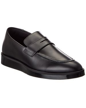 Wolf & Shepherd Closer Leather Loafer - Black