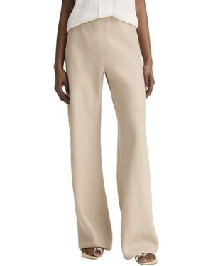 Vince Colette Linen Bias Pant - Natural