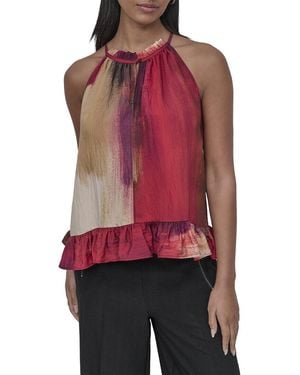 DKNY Halter Top - Red