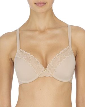 Natori Hidden Glamour Full Fit Contour Underwire Bra - Natural