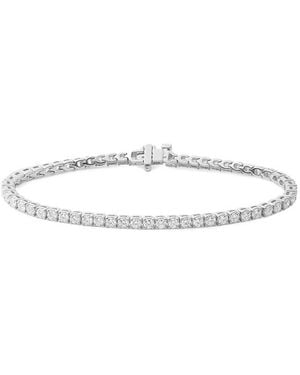 MaxColor 18K 2.30 Ct. Tw. Lab-Grown Diamond Tennis Bracelet - White