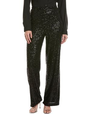 Halston Sequin Pant - Black