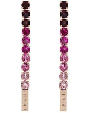 Ted Baker Mellsie Icon Crystal Drop Earrings - Pink