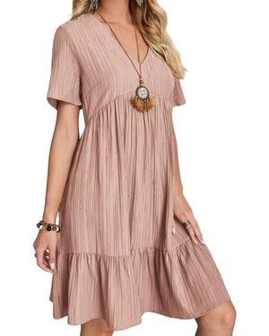 ENJOY PETRA Mini Dress - Pink