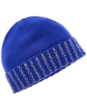 Sofiacashmere Sofiacashmere 6-Ply Cashmere Knit Hat - Blue