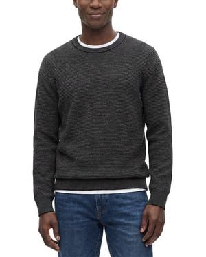 NAADAM Wool & Cashmere-Blend Reverse Jersey Crewneck Jumper - Black