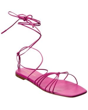 Gianvito Rossi Sylvie Leather Sandal - Pink