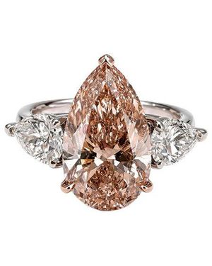Prince Diamond & Jewelry 14K 6.60 Ct. Tw. Lab-Grown Diamond Statement Ring - White
