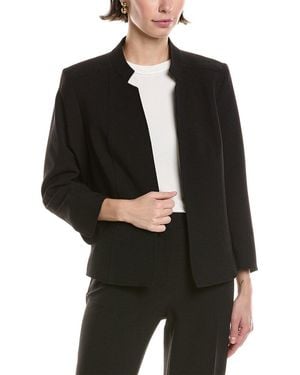 Anne Klein Crepe Jacket - Black