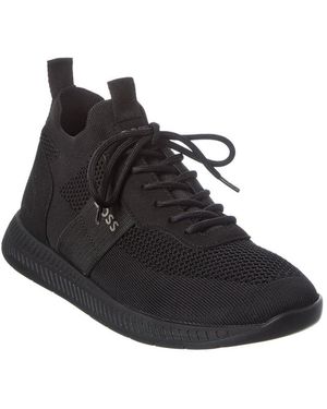 BOSS Titanium Knit Trainer - Black