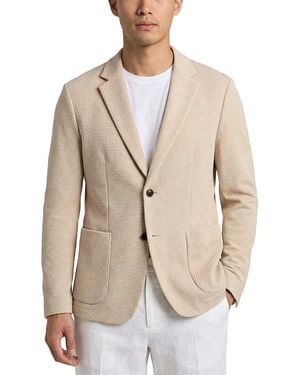 Theory Clinton Grid Blazer - Natural