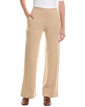 3.1 Phillip Lim Wool- & Cashmere-Blend Wide Leg Pj Trouser - Natural