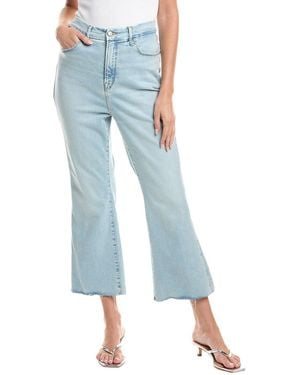 GOOD AMERICAN Plus Good Legs Cropped Mini Bootcut Jean - Blue