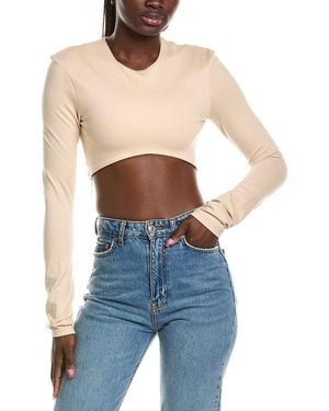 Paris Georgia Basics Elemental Darla Crop Top - Blue