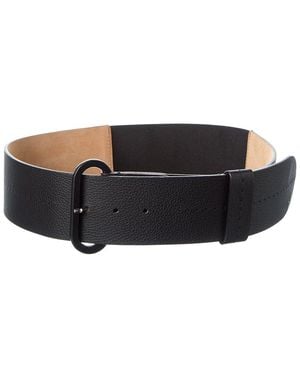 Max Mara Leather Belt - Black