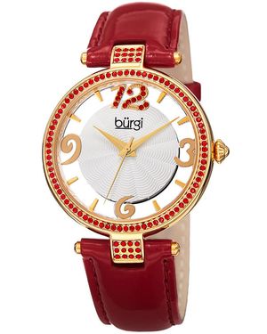 Burgi Burgi Watch - Red