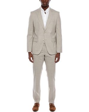 BOSS 2Pc Wool-Blend Suit - Gray