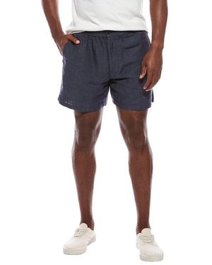 Madewell Everywear Linen Short - Blue