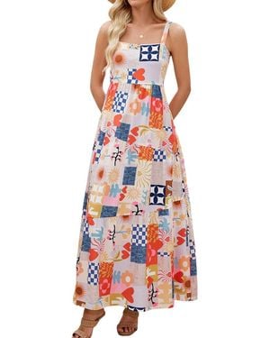 Silvia Rufino Midi Dress - White