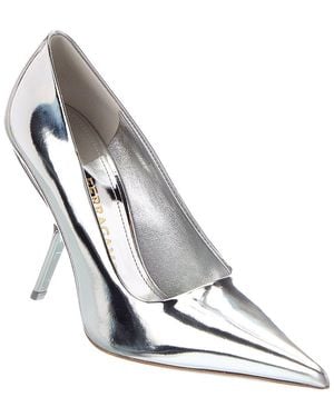 Ferragamo Eva Patent Pump - White