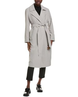 Darling Haze Trench Coat - Gray